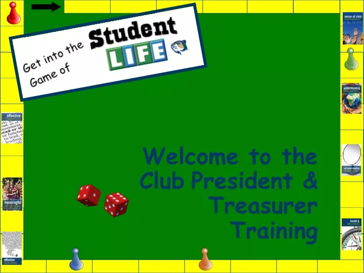 welcome to the club president treasurer training