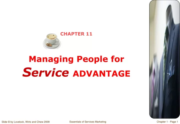 chapter 11 managing people for s ervice advantage