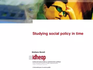 Studying social policy in time