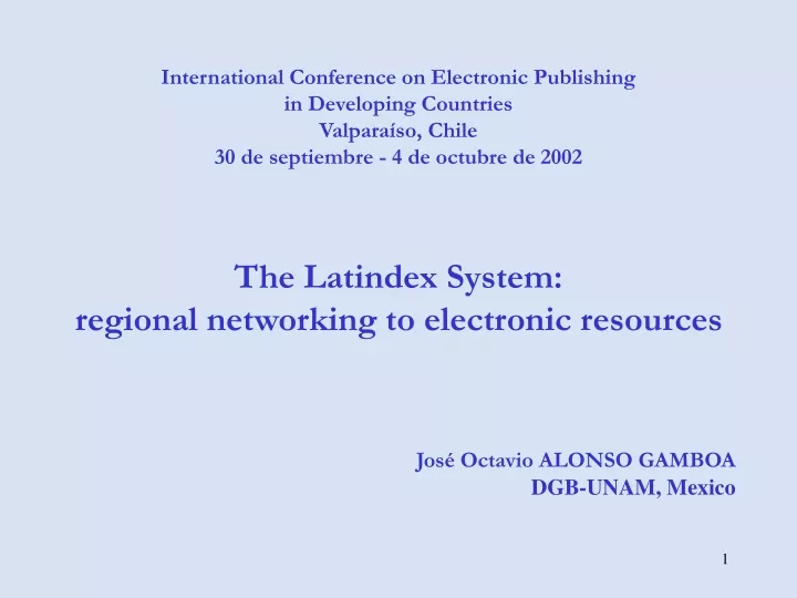 international conference on electronic publishing