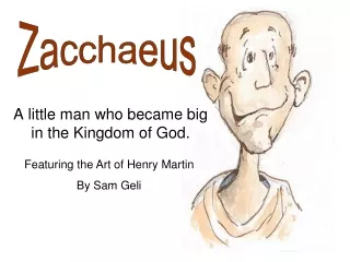 A little man who became big in the Kingdom of God.