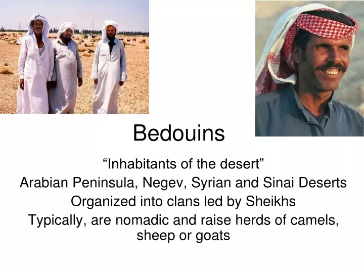 bedouins