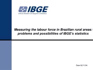 Measuring the labour force in Brazilian rural areas: