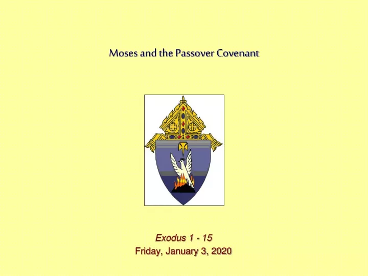 moses and the passover covenant