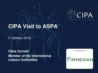 CIPA Visit to ASPA 5 October 2016