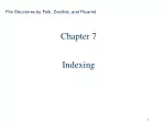 Chapter 7 Indexing