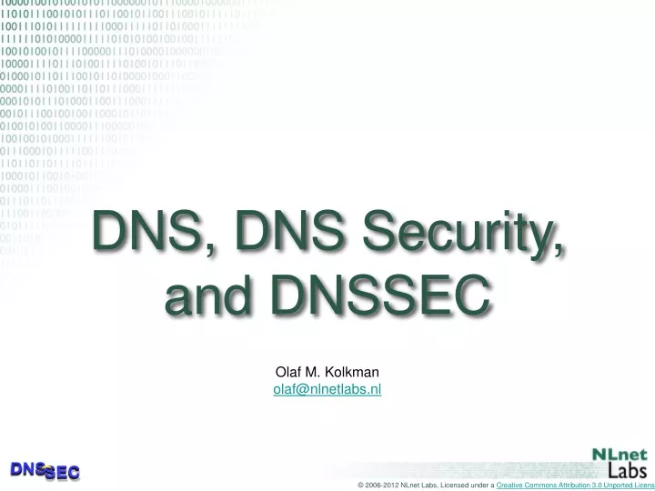 dns dns security and dnssec