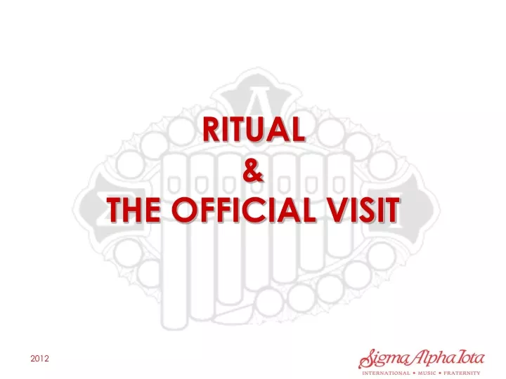 ritual the official visit