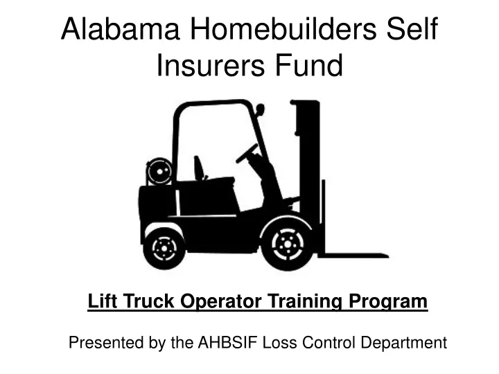 alabama homebuilders self insurers fund