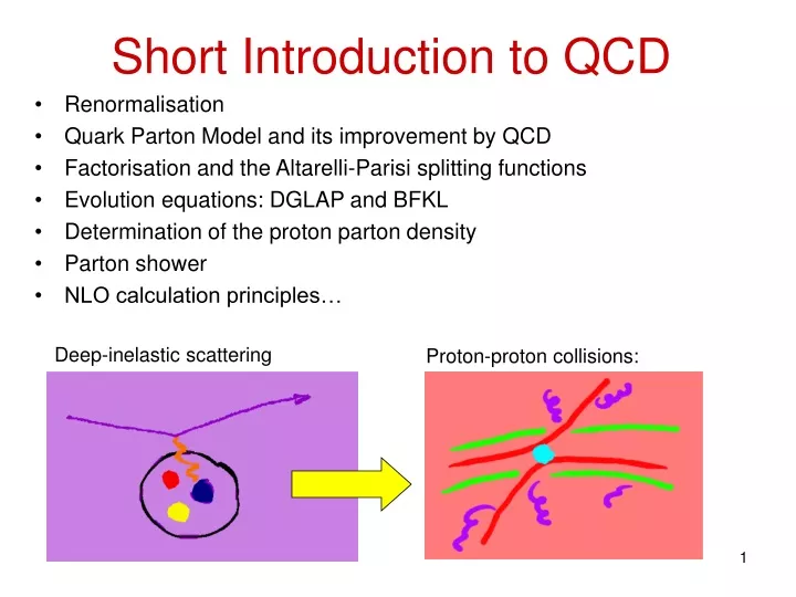 short introduction to qcd