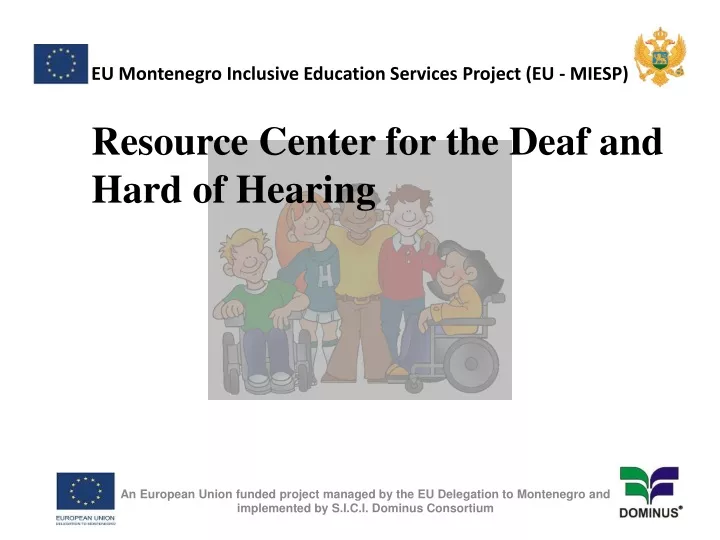 eu montenegro inclusive education services project eu miesp