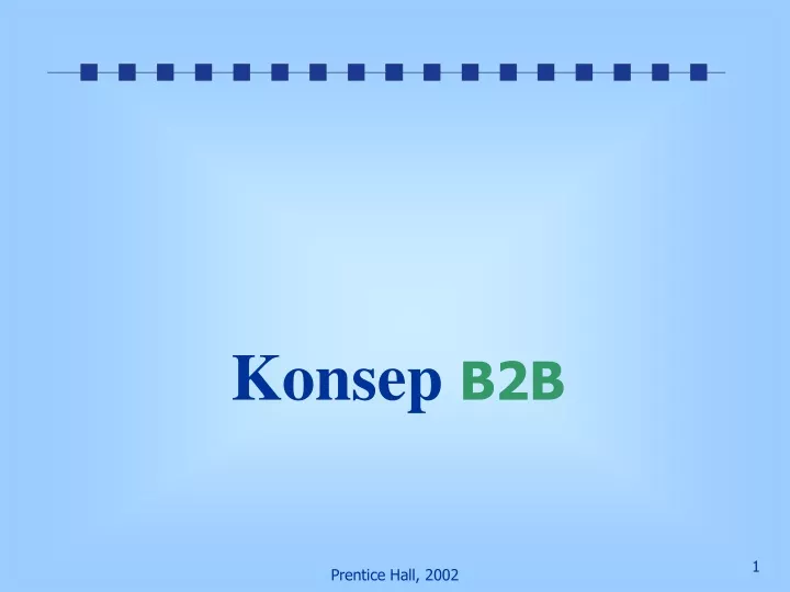 konsep b2b