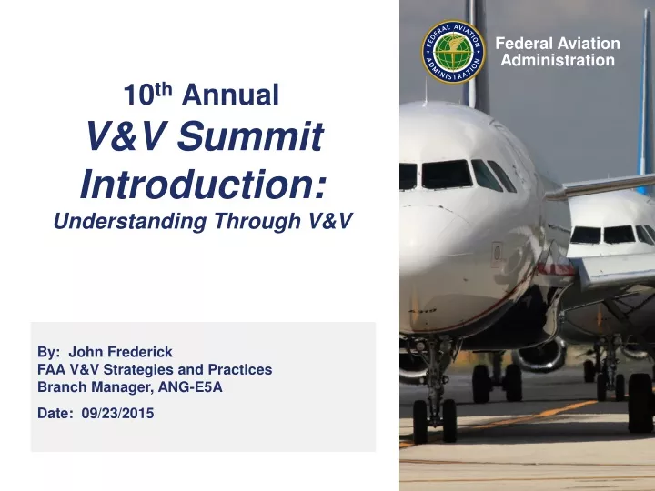 10 th annual v v summit introduction understanding through v v