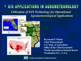 world agricultural outlook board