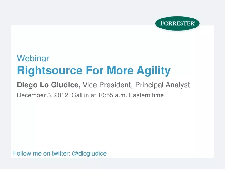 webinar rightsource for more agility
