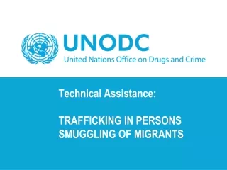 Technical Assistance:      TRAFFICKING IN PERSONS SMUGGLING OF MIGRANTS