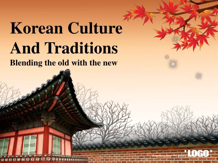 korean culture and traditions blending