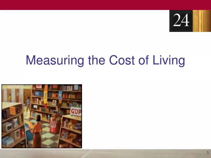 measuring the cost of living