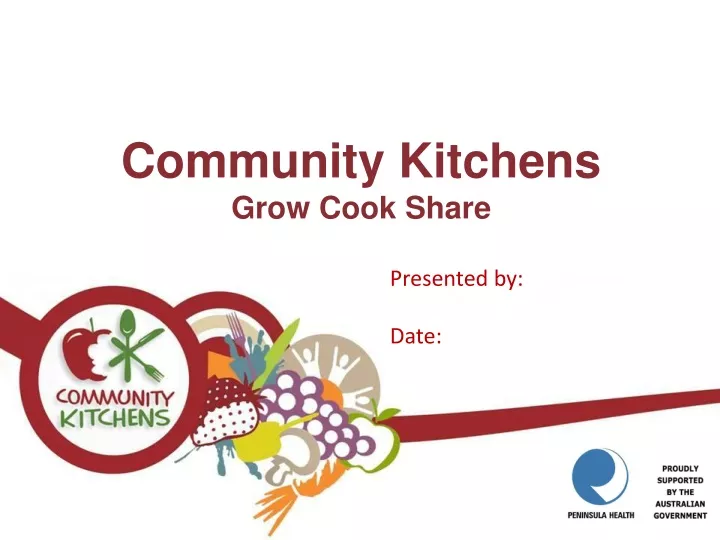 community kitchens grow cook share