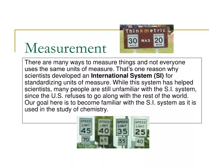 measurement