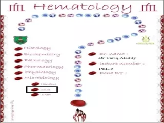 Clinical approach in Hematology