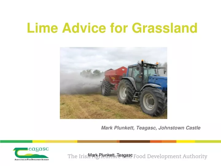 lime advice for grassland