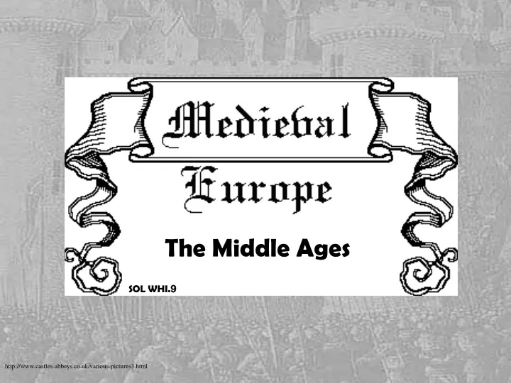 the middle ages sol whi 9