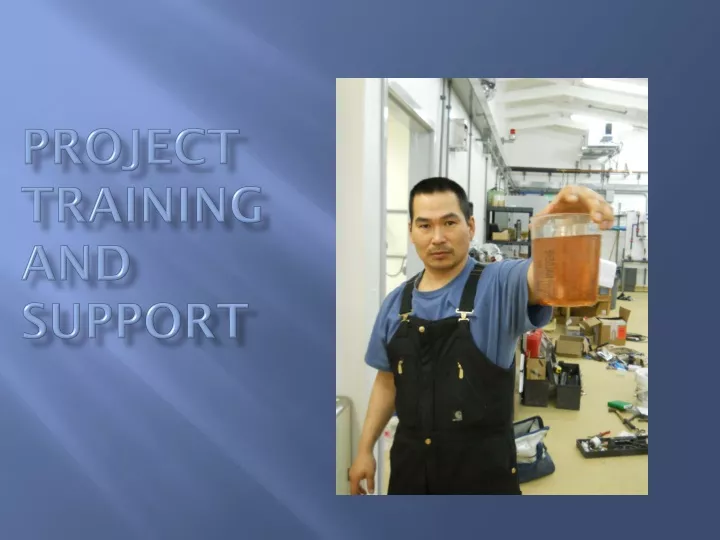 project training and support