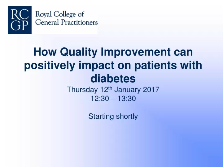 how quality improvement can positively impact