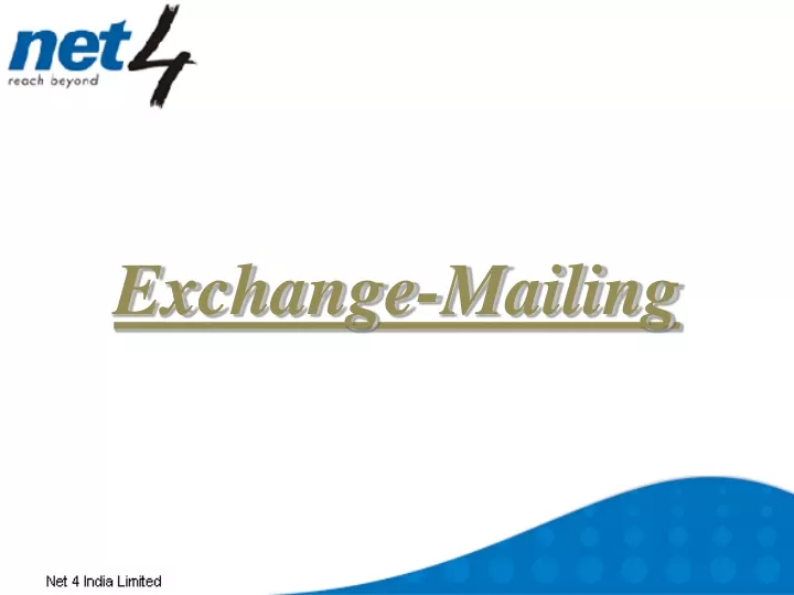 exchange mailing
