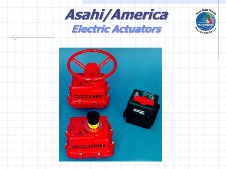 asahi america electric actuators