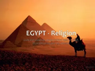 EGYPT - Religion