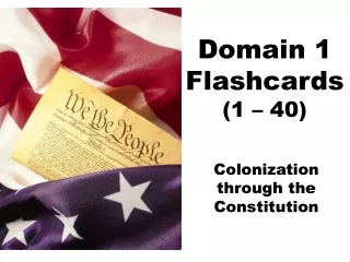 Domain 1 Flashcards (1 – 40)
