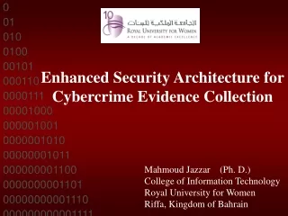 Enhanced Security Architecture for Cybercrime Evidence Collection