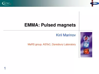 EMMA: Pulsed magnets