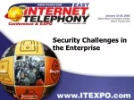 Enterprise Security Challenges Panel - Mitigating Threats & Vulnerabilities for Continued Growth - slide 1