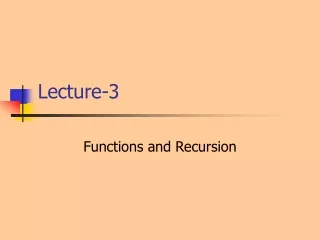 Lecture-3