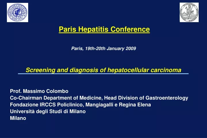 paris hepatitis conference