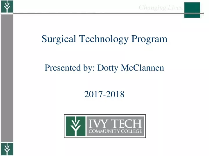surgical technology program