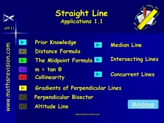 Straight Line Applications 1.1