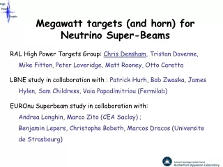 Megawatt targets (and horn) for Neutrino Super-Beams