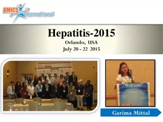 Hepatitis-2015 Orlando ,  USA July 20 - 22  2015