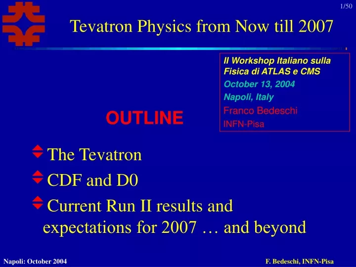 tevatron physics from now till 2007