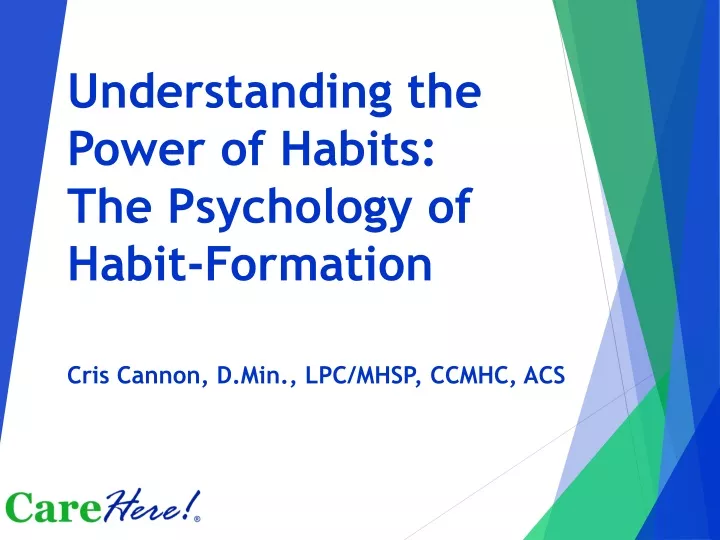 understanding the power of habits the psychology of habit formation