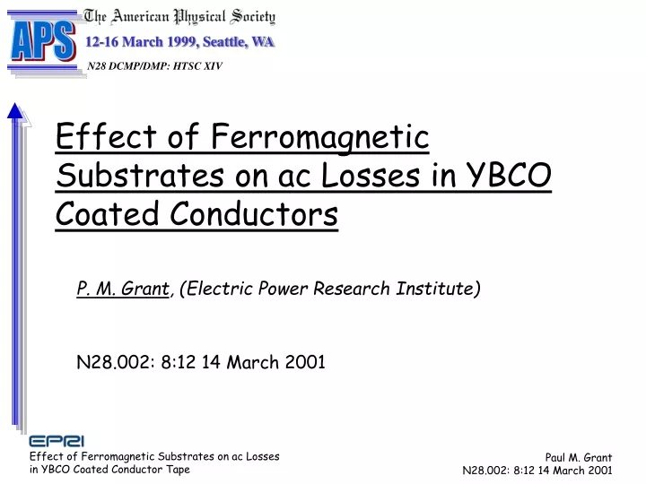 effect of ferromagnetic substrates on ac losses in ybco coated conductors
