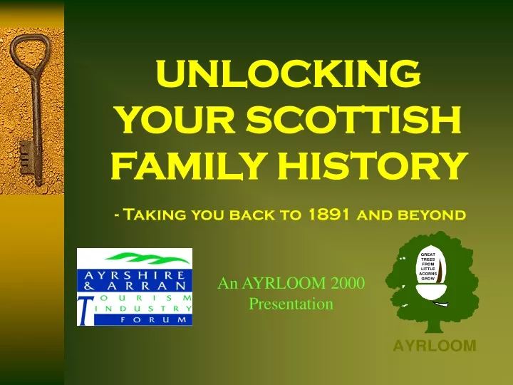 unlocking your scottish family history