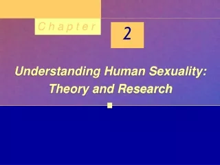 Understanding Human Sexuality:  Theory and Research