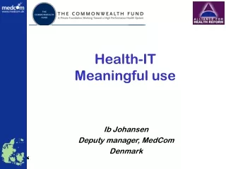 Health-IT Meaningful use