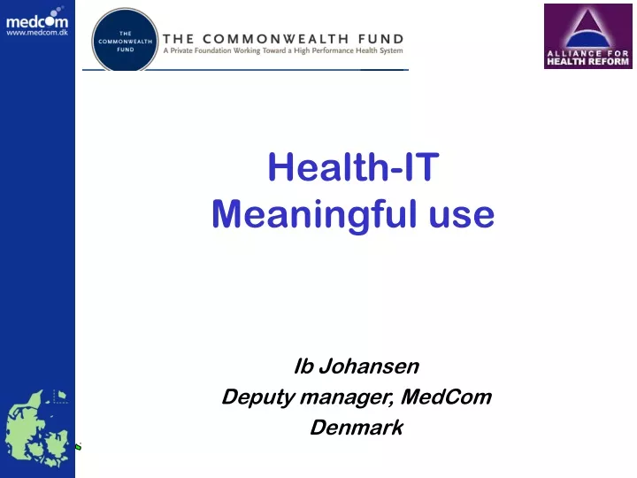 health it meaningful use