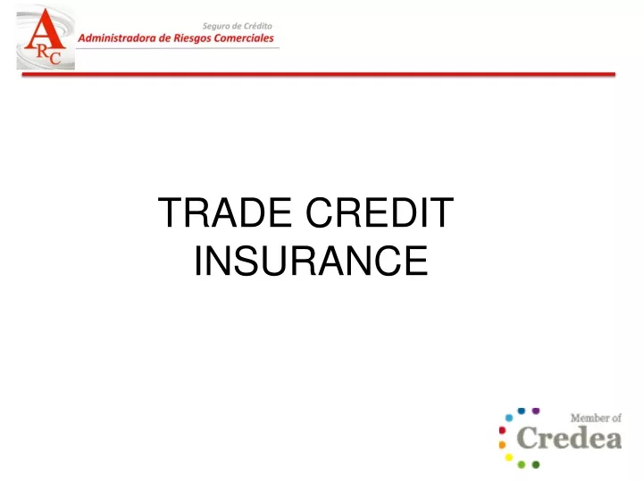 trade credit insurance